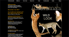 Desktop Screenshot of ajsavannahs.com