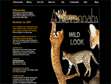 Tablet Screenshot of ajsavannahs.com
